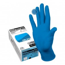 Перчатки латексные «Manual Хай Риск» синие 25 пар