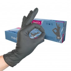 Перчатки нитриловые «MediOk» серые