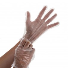 Перчатки полиэтиленовые прозрачные